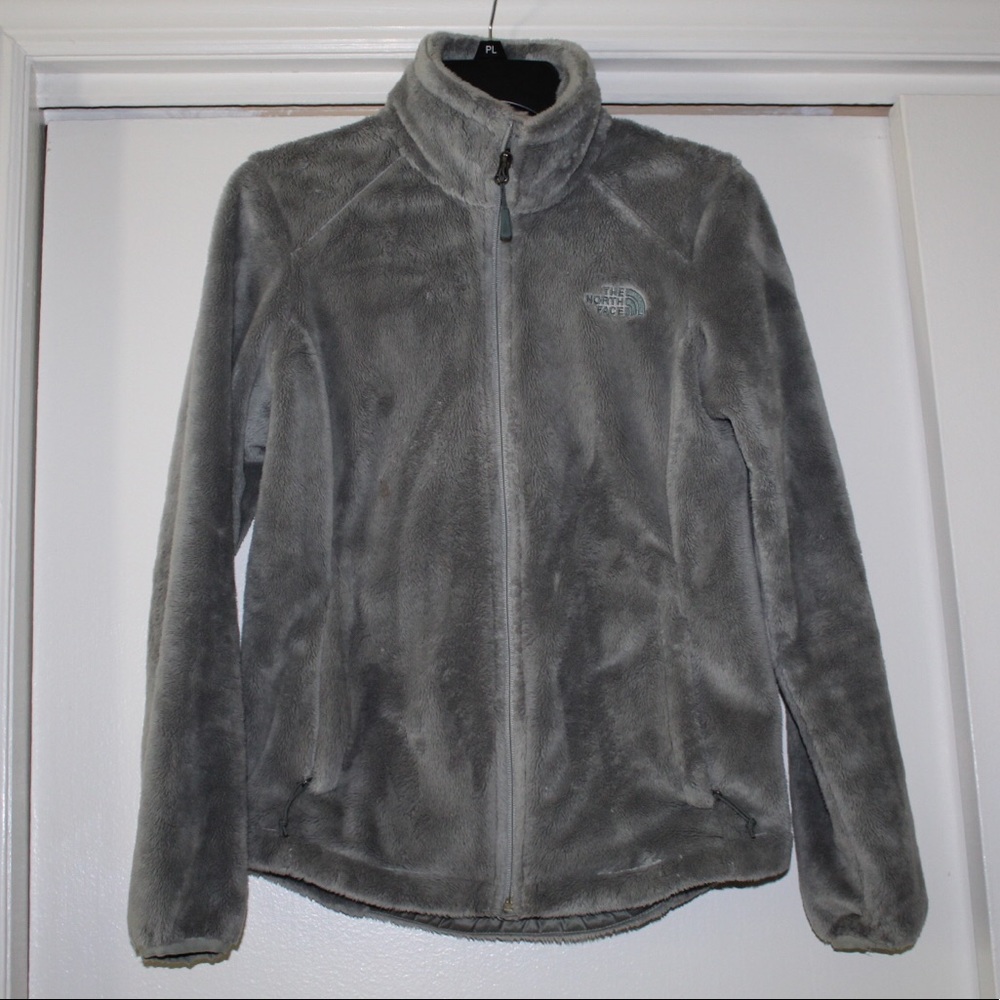 The North Face fuzzy fleece jacket